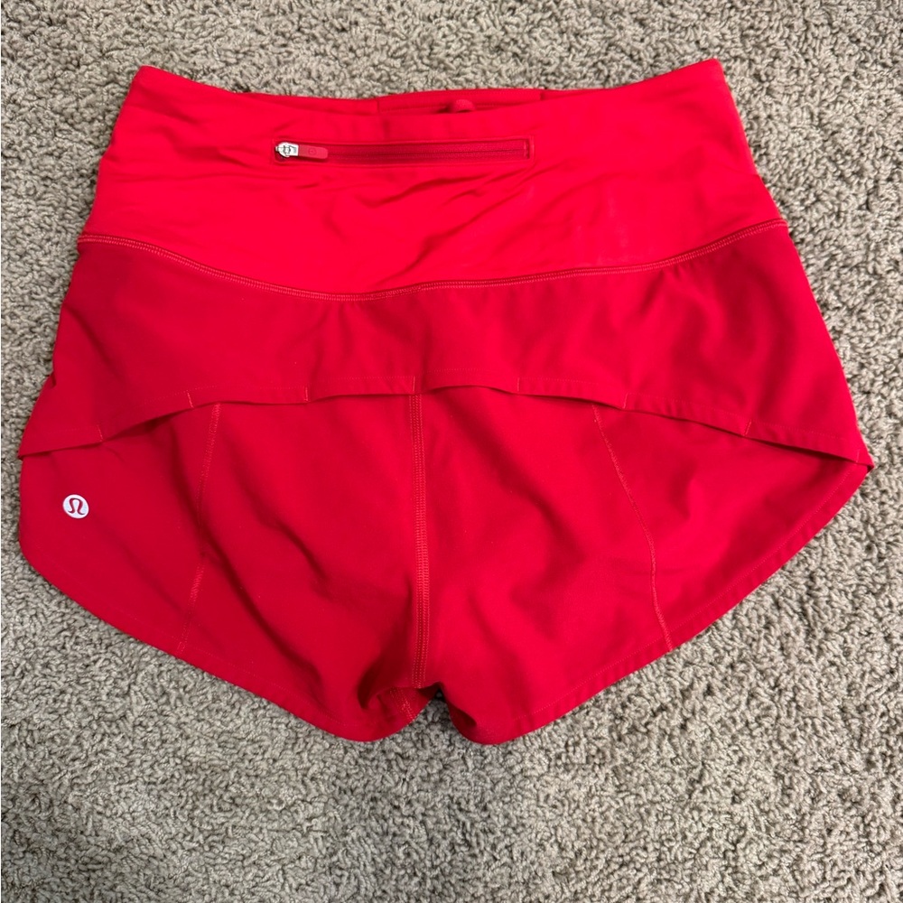lululemon athletica Women's Red Shorts